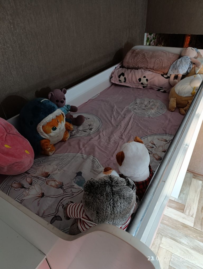 Кровать для девочки 3в1