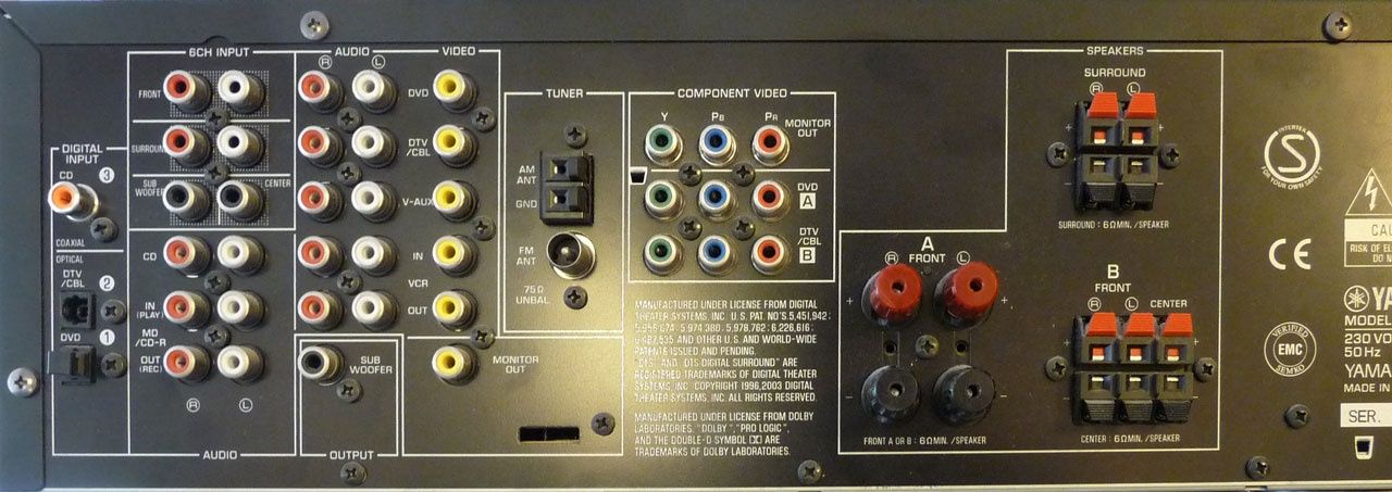 Ресивер Yamaha rx-v357