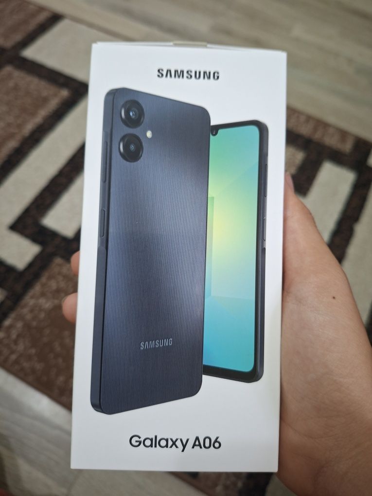 Samsung Galaxy A06, 64гб, черного цвета
Samsung Galaxy A06, 64гб, чёрн