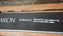 Спиннинг Arion (crazy fish) asr6102ls 209cm 3-12g