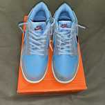 Nike sb dunk blue and white