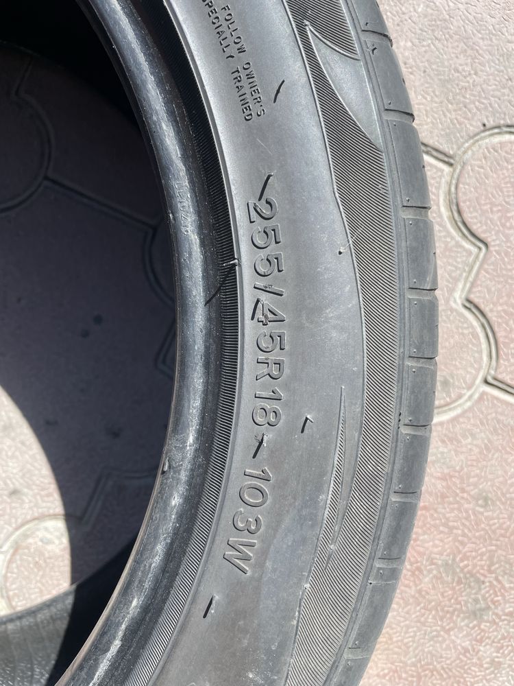 Шина одиночка 255/45/18