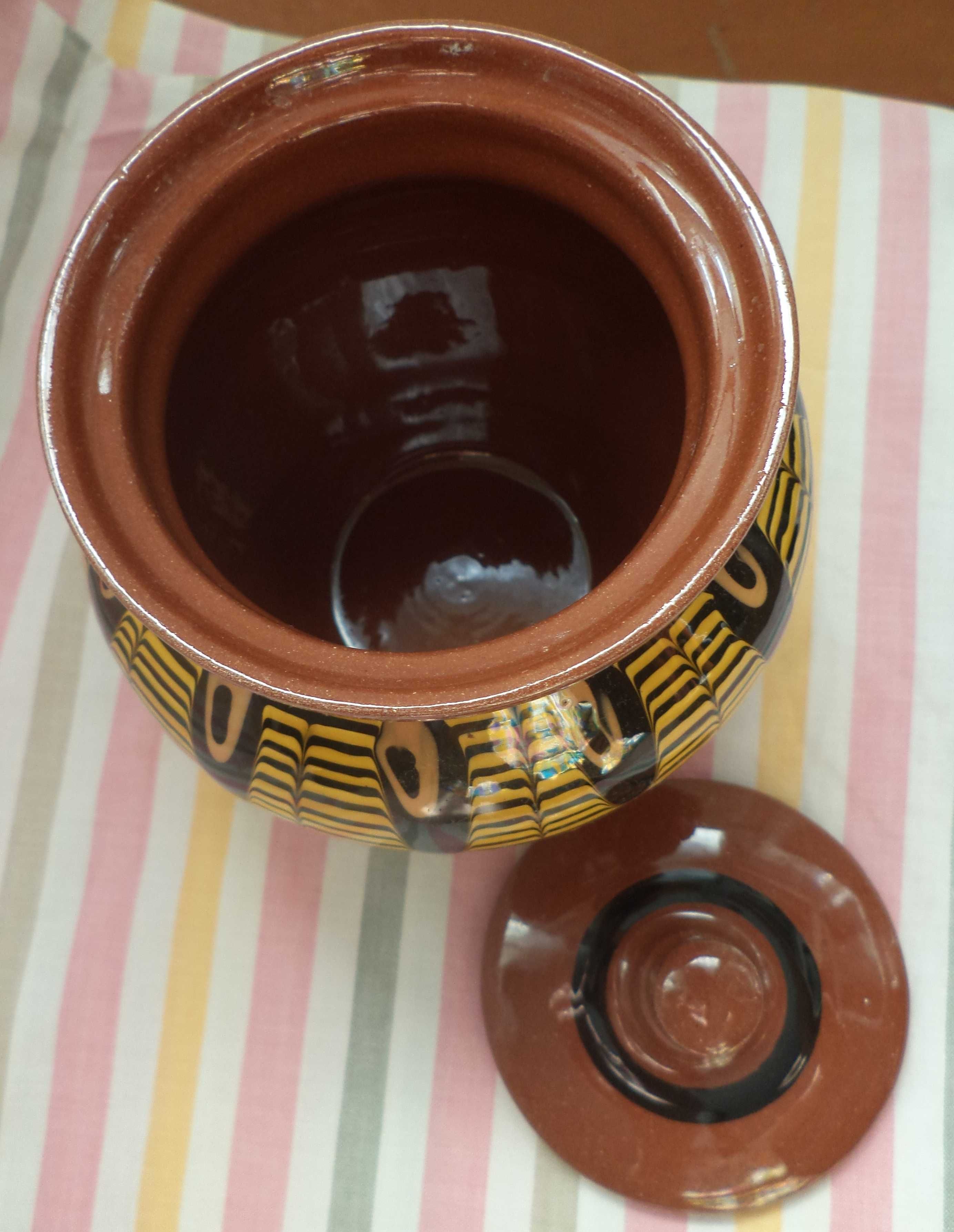 Хрусталь, горшочки керамические, блюдо фарфоровое, тарелки, НОВОЕ
