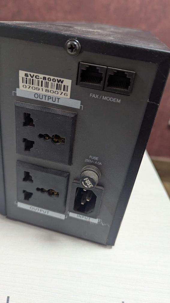 Срочно! Блок питания UPS, упс с новым аккумулятором, полностью рабочий