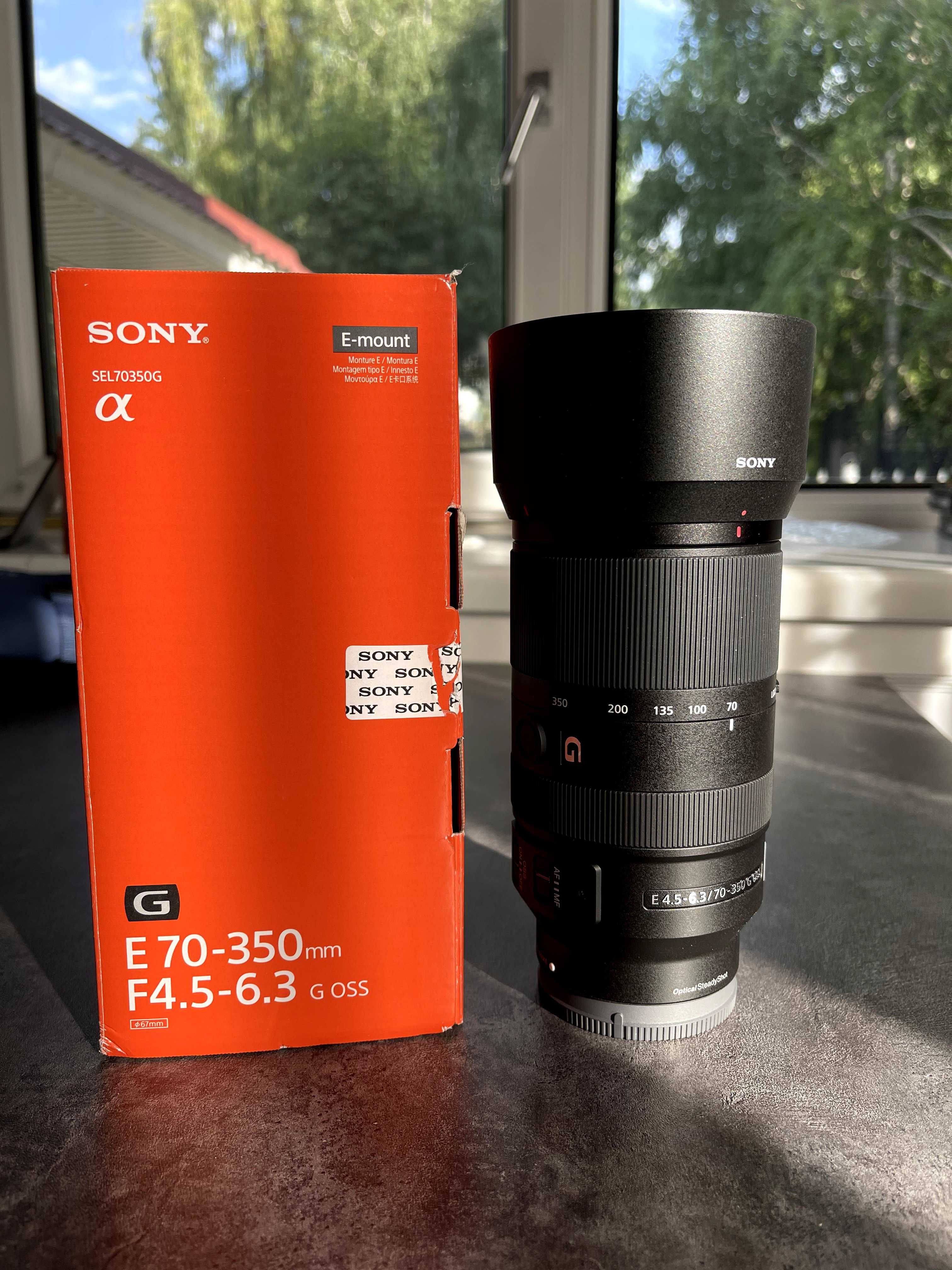 Объектив Sony E 70-350mm f/4.5-6.3 G OSS
