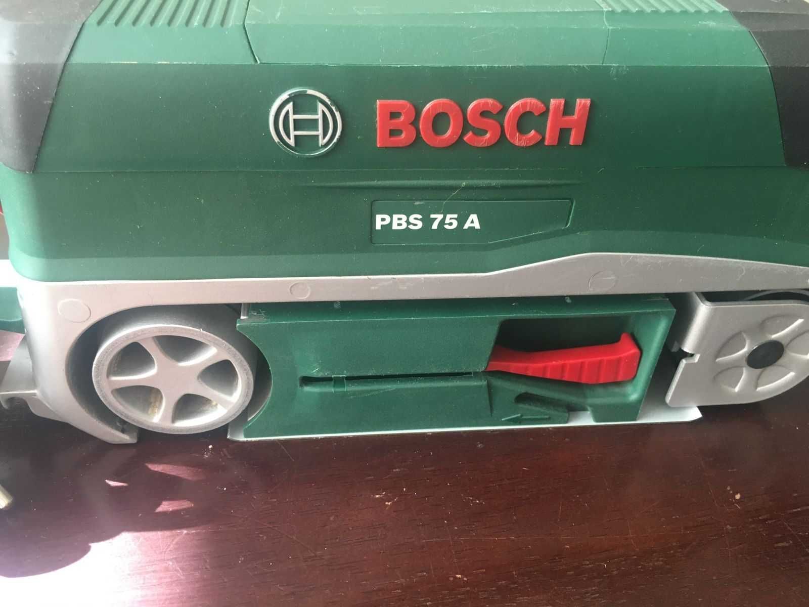 Ленточная шлифовальная машина сетевая Bosch PBS 75 A
