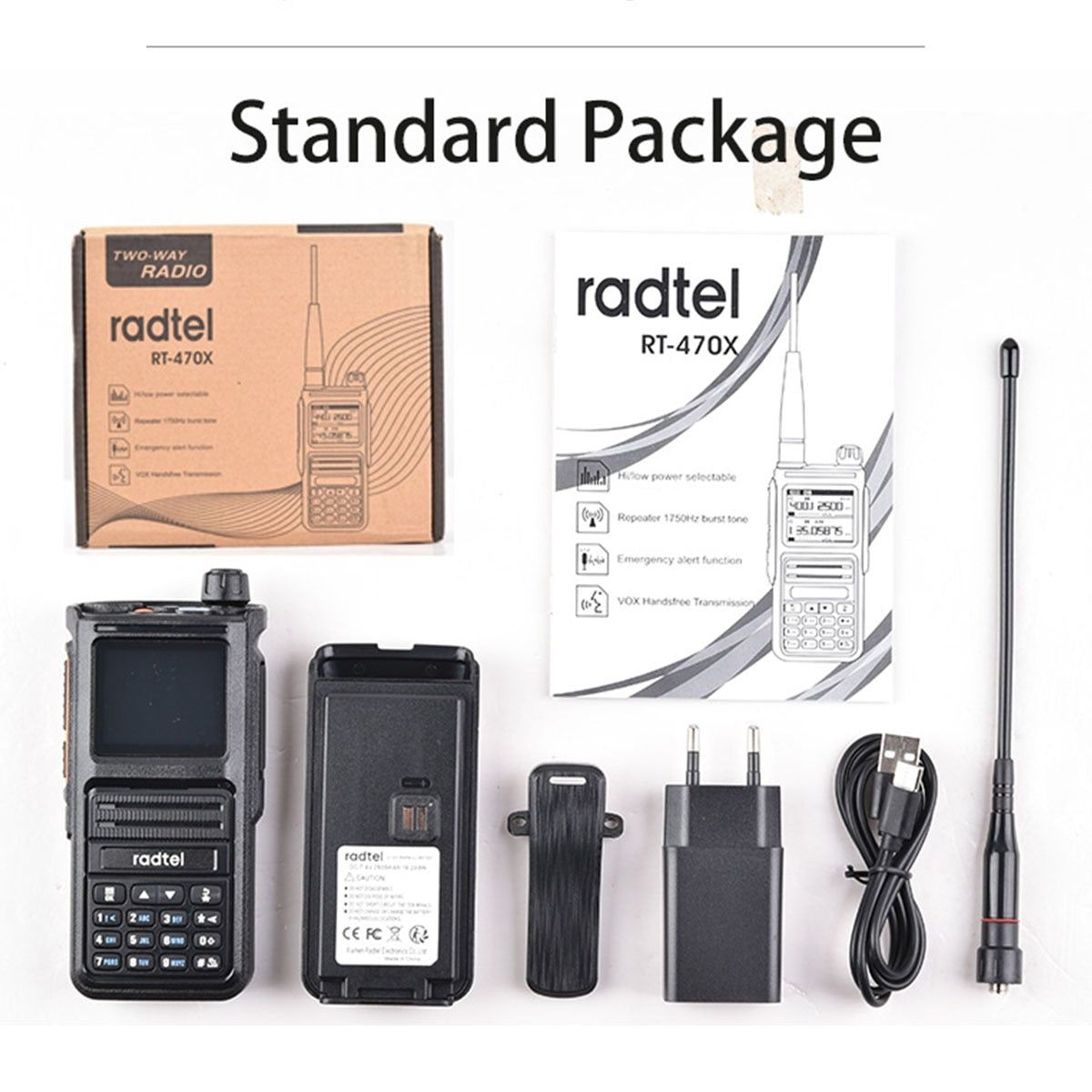 Radtel RT-470X Многодиапазонная Радиолюбительская Рация