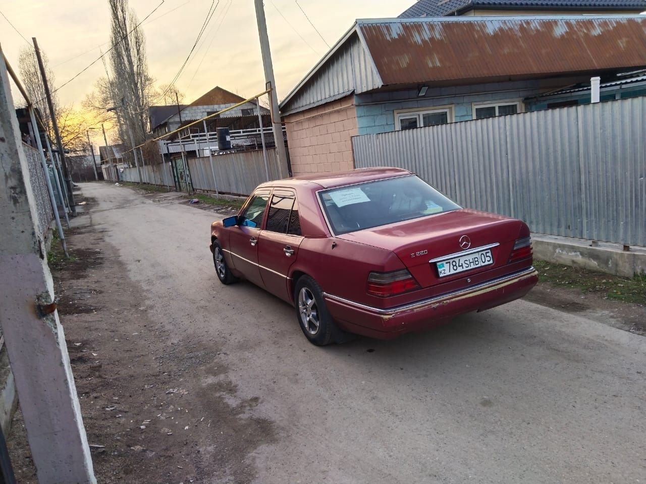 Мерс 124 2.2 плита ешка