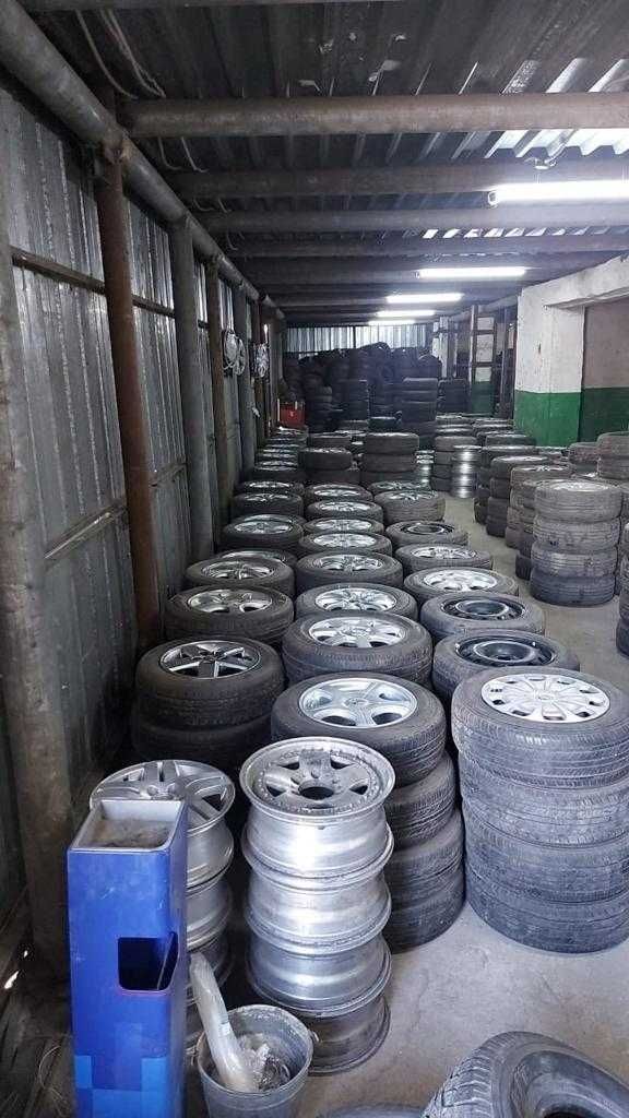 Шины и Диски бу из Японии и Германии 205/60 R16 и др