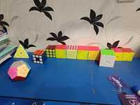Кубики рубики с 3×3 до 7×7