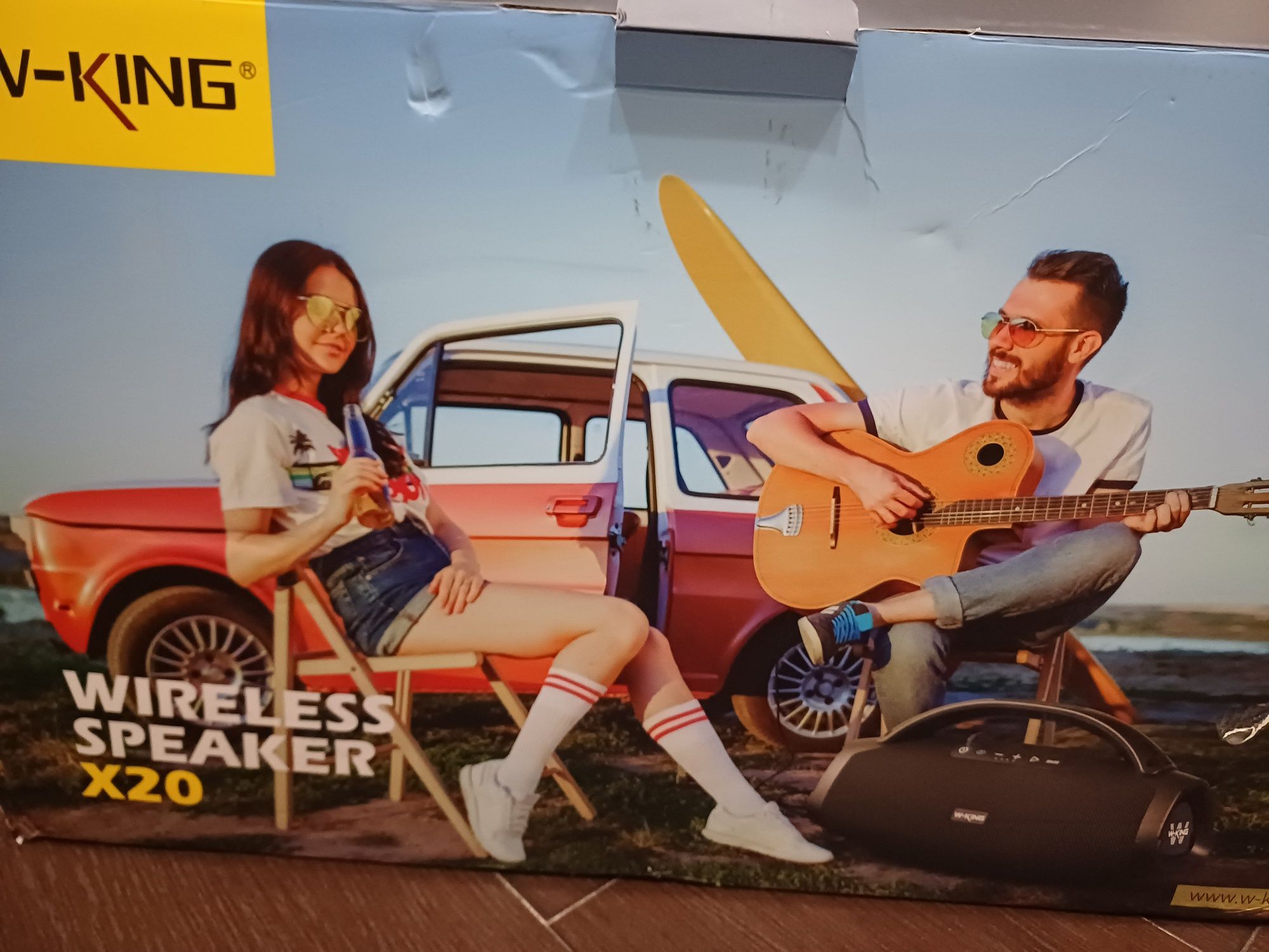 Блютуз колонка w-king x20