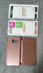 Samsung Galaxy Note 5 view cover, ориг прозрачный чехол и стекло
