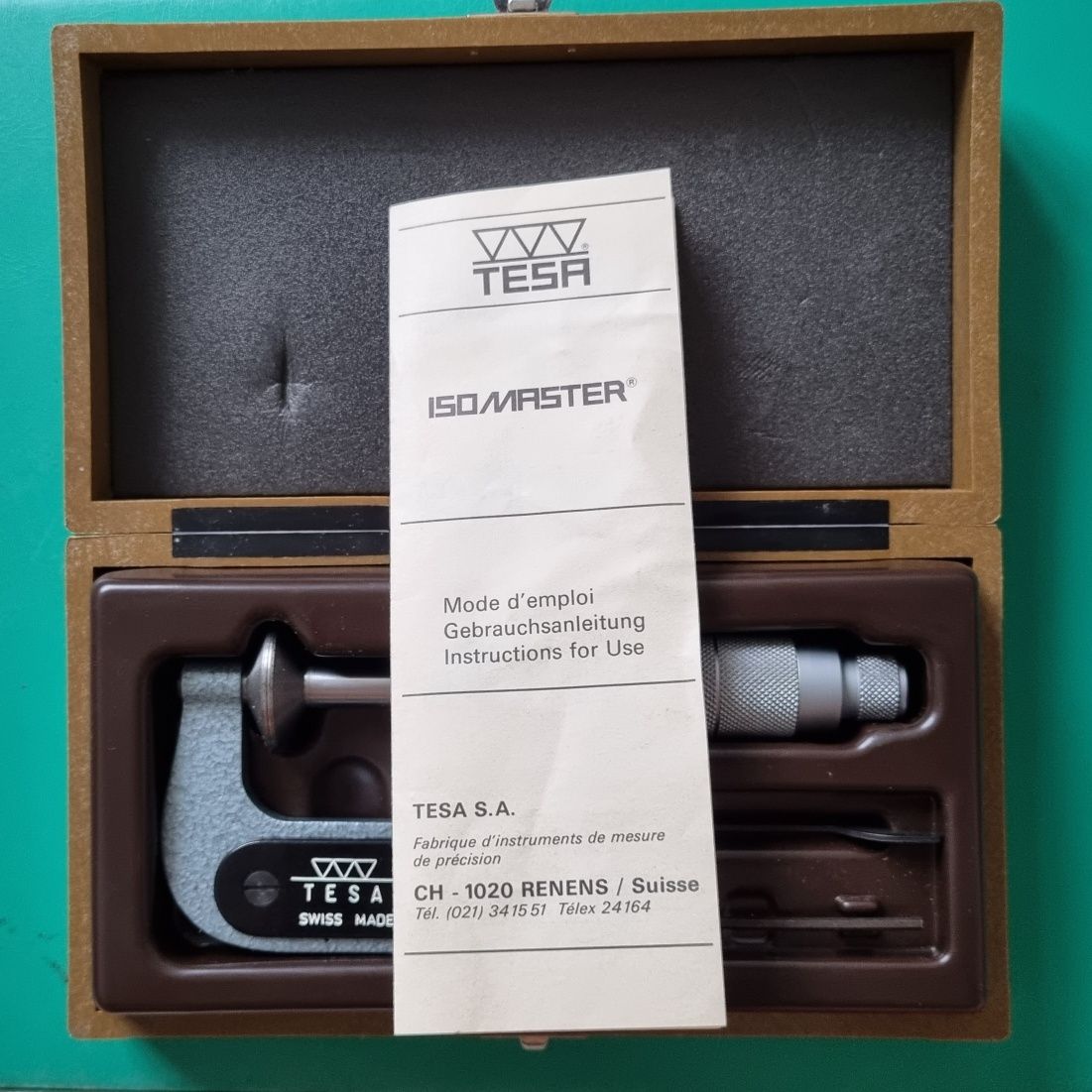 Продам швейцарский микрометр TESA