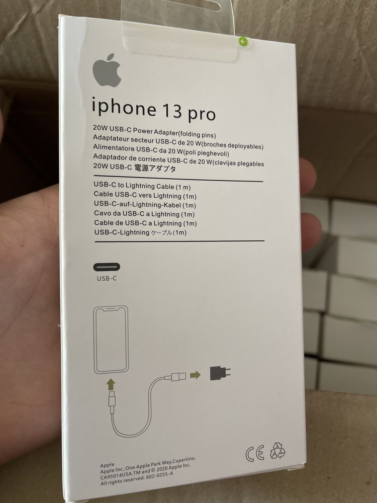 Orginal Зарядка на Айфон 20w Есть Каспи Ред