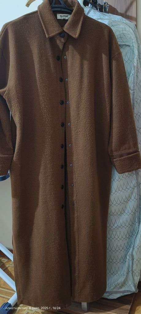 Продаю пальто-рубашка от Итальянского бренда "CLOTHE"