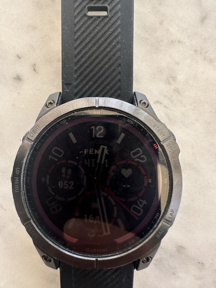 Garmin 7 solar sapphire