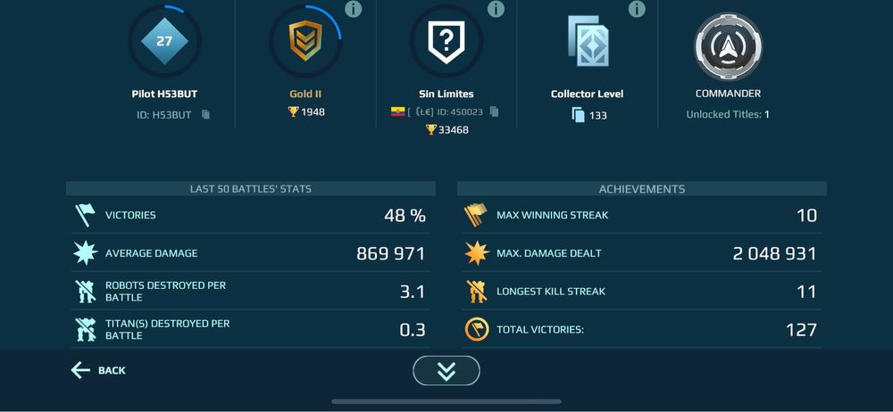 продам аккаунт War Robots