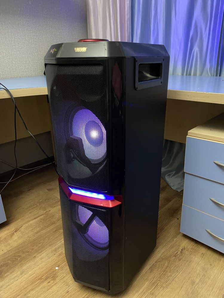Колонка Bluetooth NOVIK Thunder, мощный звук, AUX/USB/FM