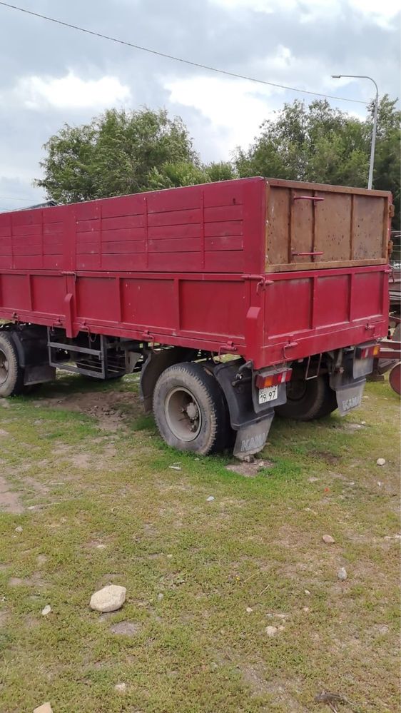 Продам камаз зерновоз с прицепам