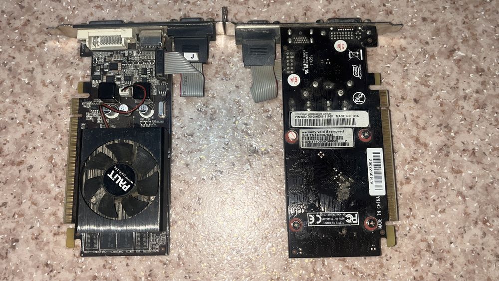 Видекарты 2GB 1GB 512MB