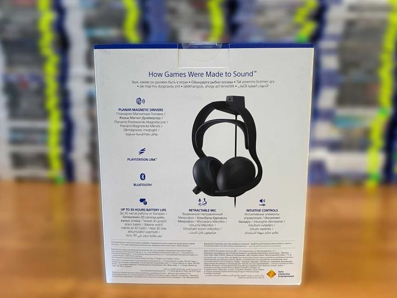 НОВЫЕ Беспроводные Наушники Pulse Elite Midnight Black