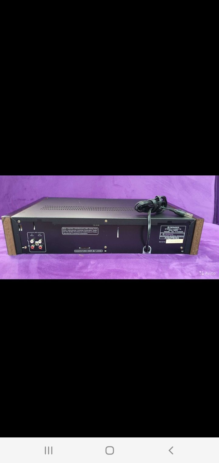 Кассетник Pioneer t-7050r