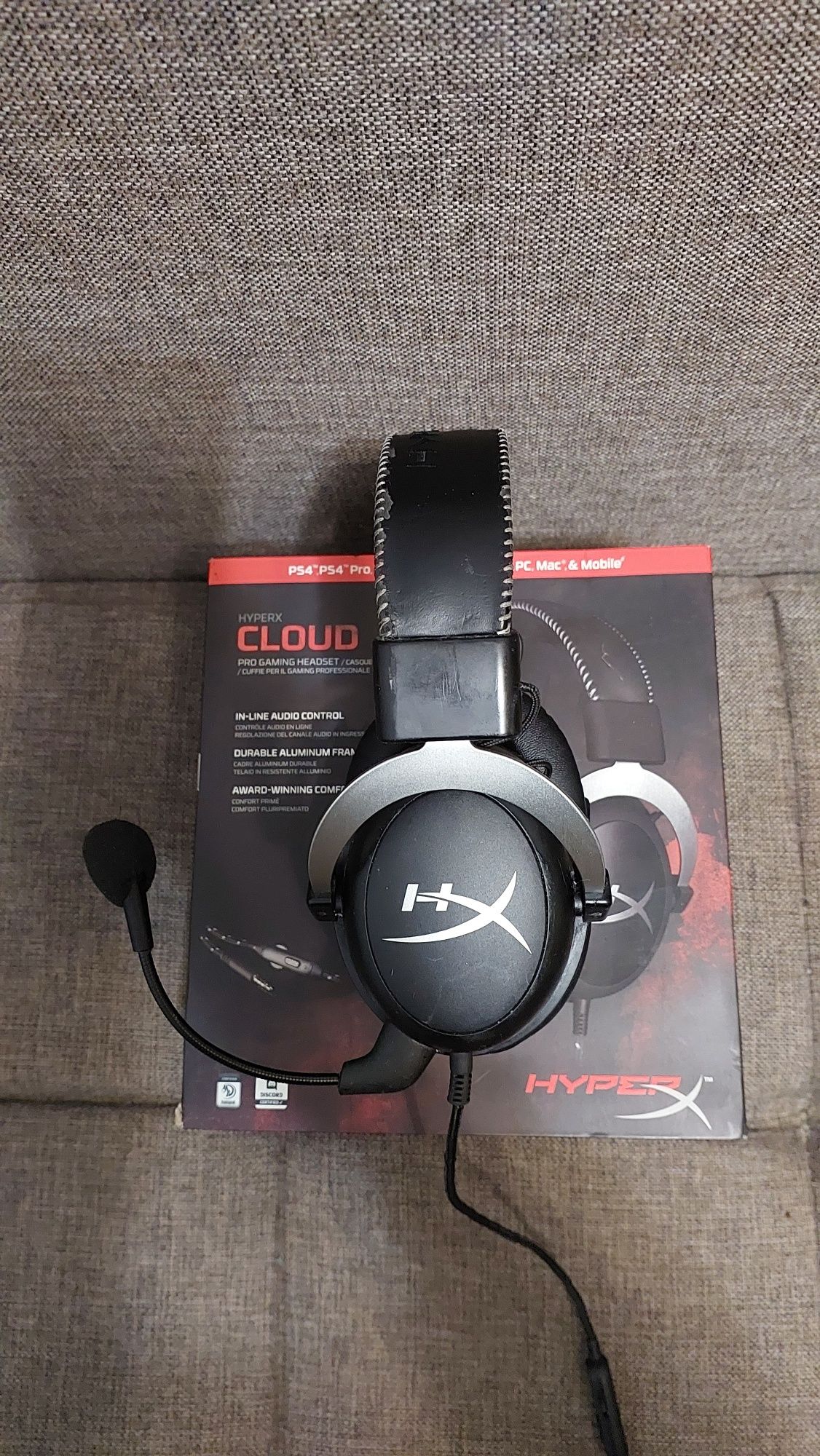 Наушники Hyperx Cloud Silver