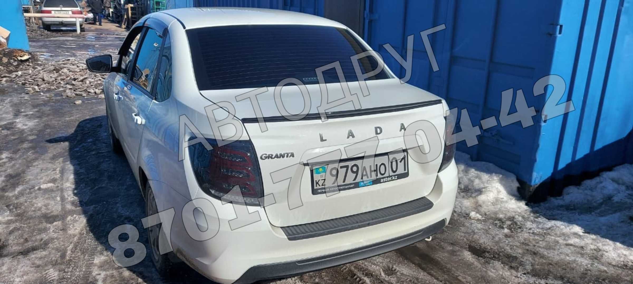 Фонари тюнинг Гранта под AMG Mercedes