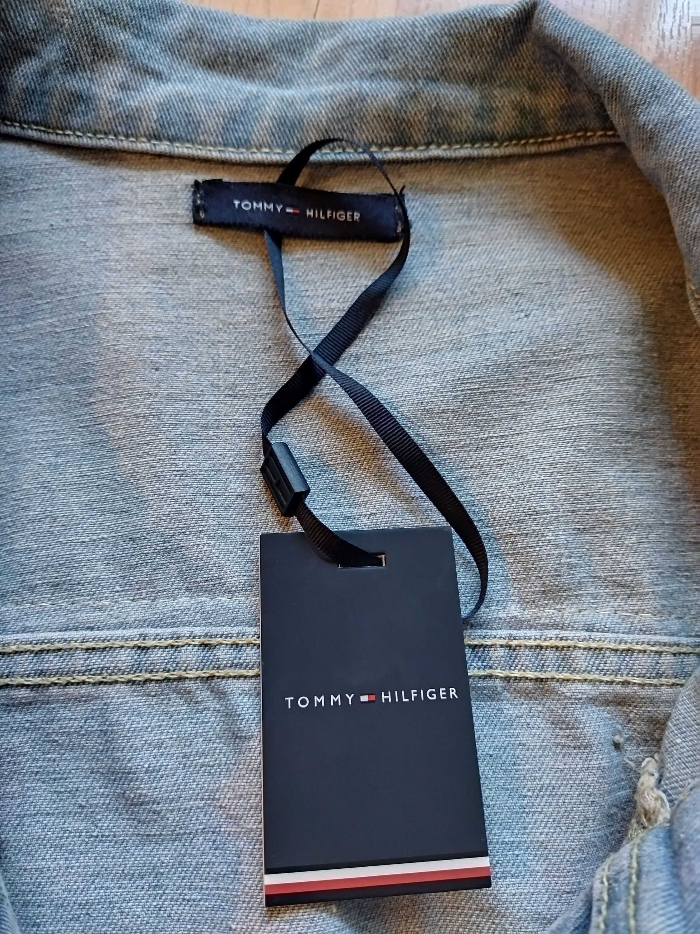 Куртка джинсовая Tommy Hilfiger,с вышивкой,винтаж,новая,р-р 50