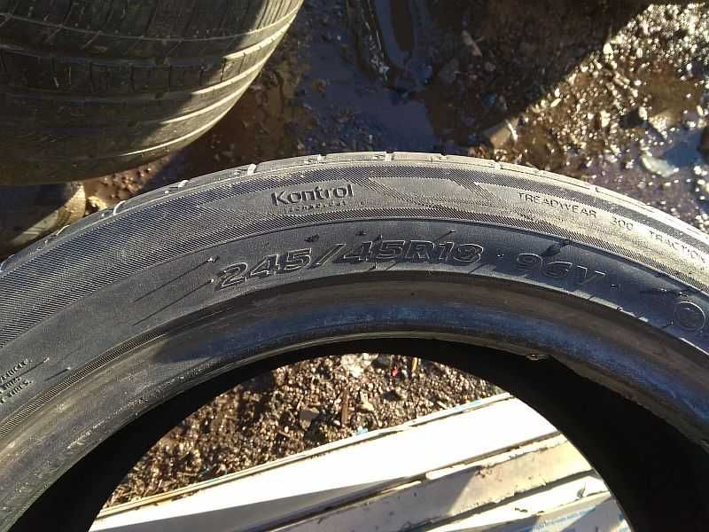 Шины 245/45 R18 - "Hankook Ventus Prime 2" (Корея), летние.