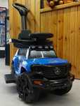 Толокар "Mega Car" с родительской ручкой и боковыми поручнями. Kaspi