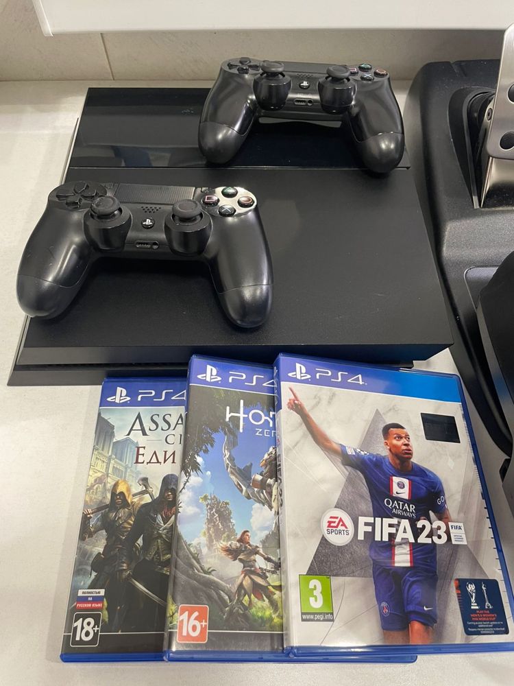 Sony Playstation 4 и Руль