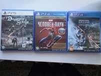 Продам или обмен игр Человек паук, Demon's souls и Star wars