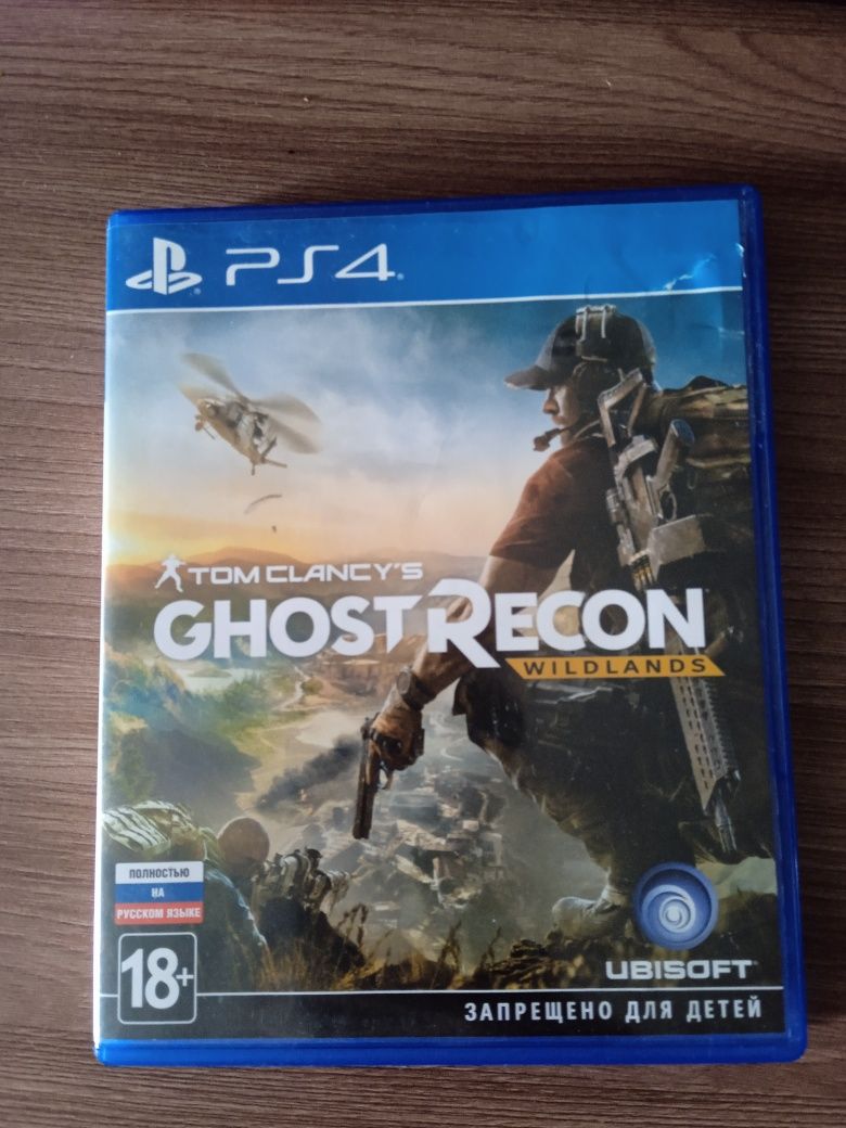 Продам диск на ps4 Ghost recon windland