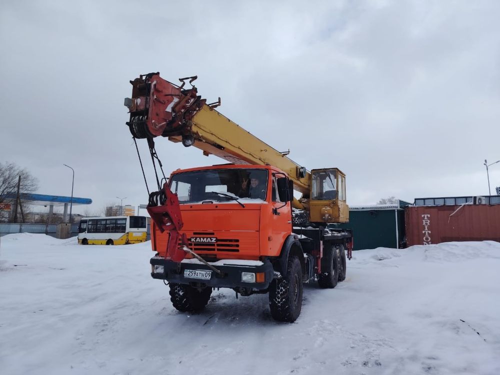 Сдается в аренду автокран КАМАЗ 25т