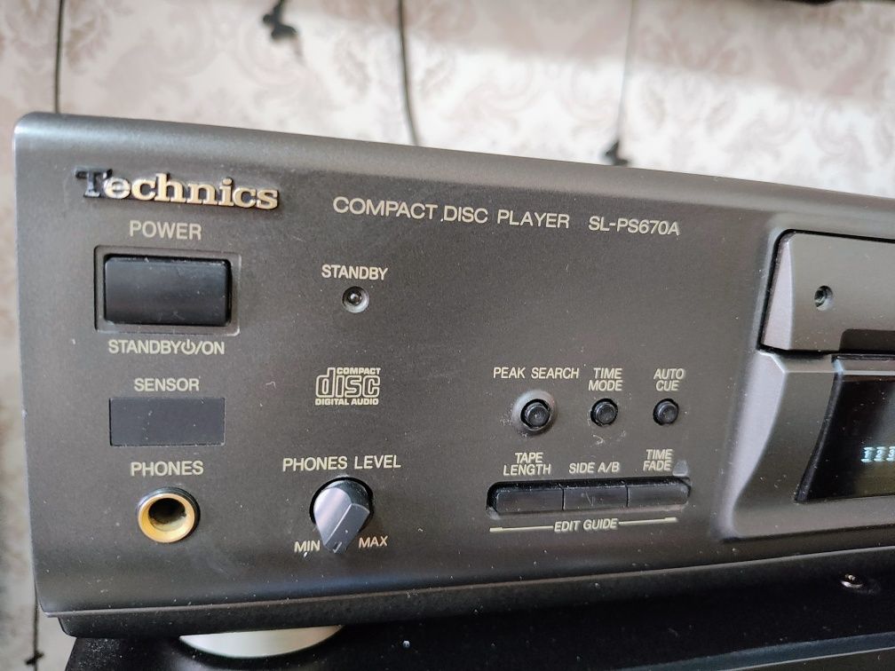 Продам CD плеер Technics SL-PS670A сделано в Германии, 220 вольт