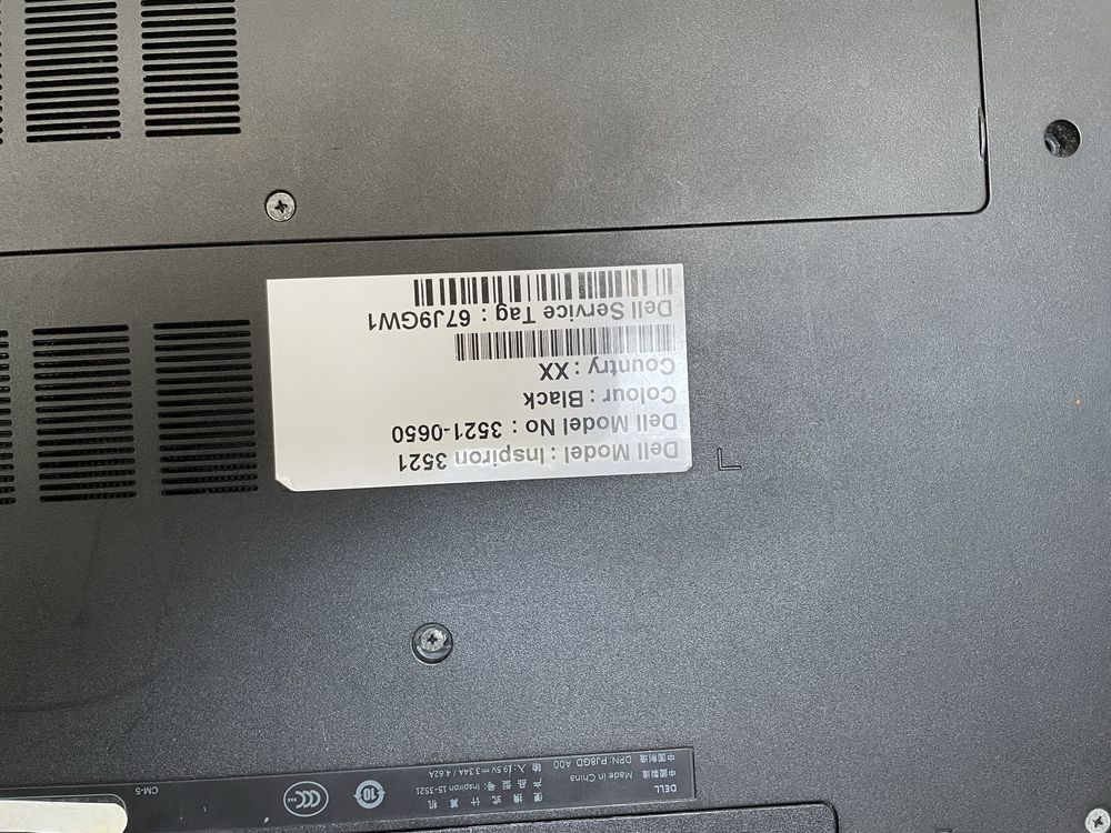 Dell ноутбук