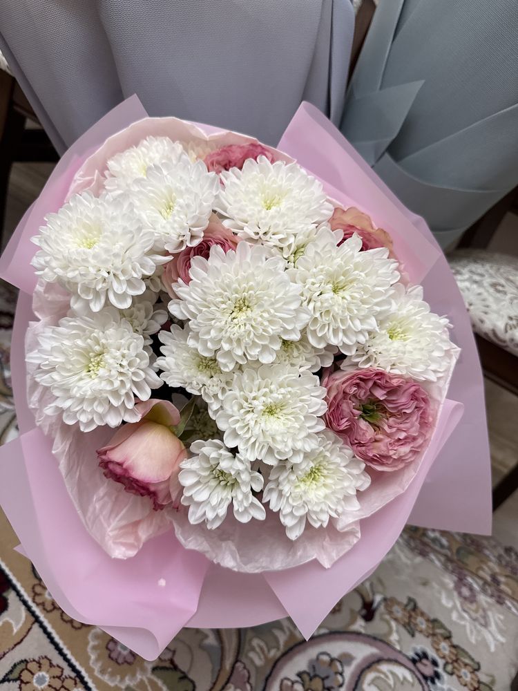 Метровые розы (букет)
