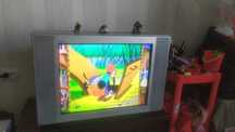 Телевизор старой модели SONY model KV-TRINITRON COLOR TV XG25M80