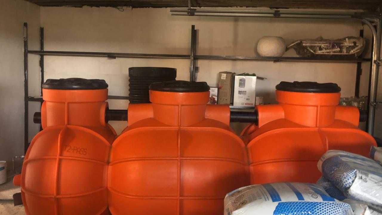 БИОСЕПТИК, септик, автономная канализация 1500 л.  Биосток