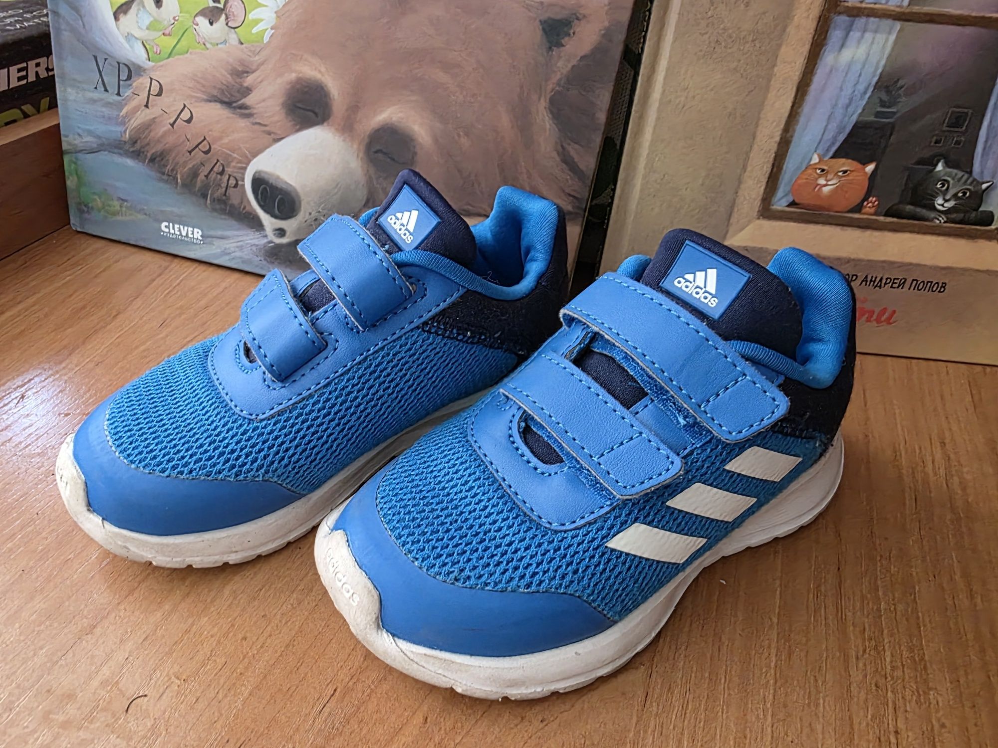 Кроссовки Adidas Tensaur р. 25 — как новые! Стелька 15,5 см