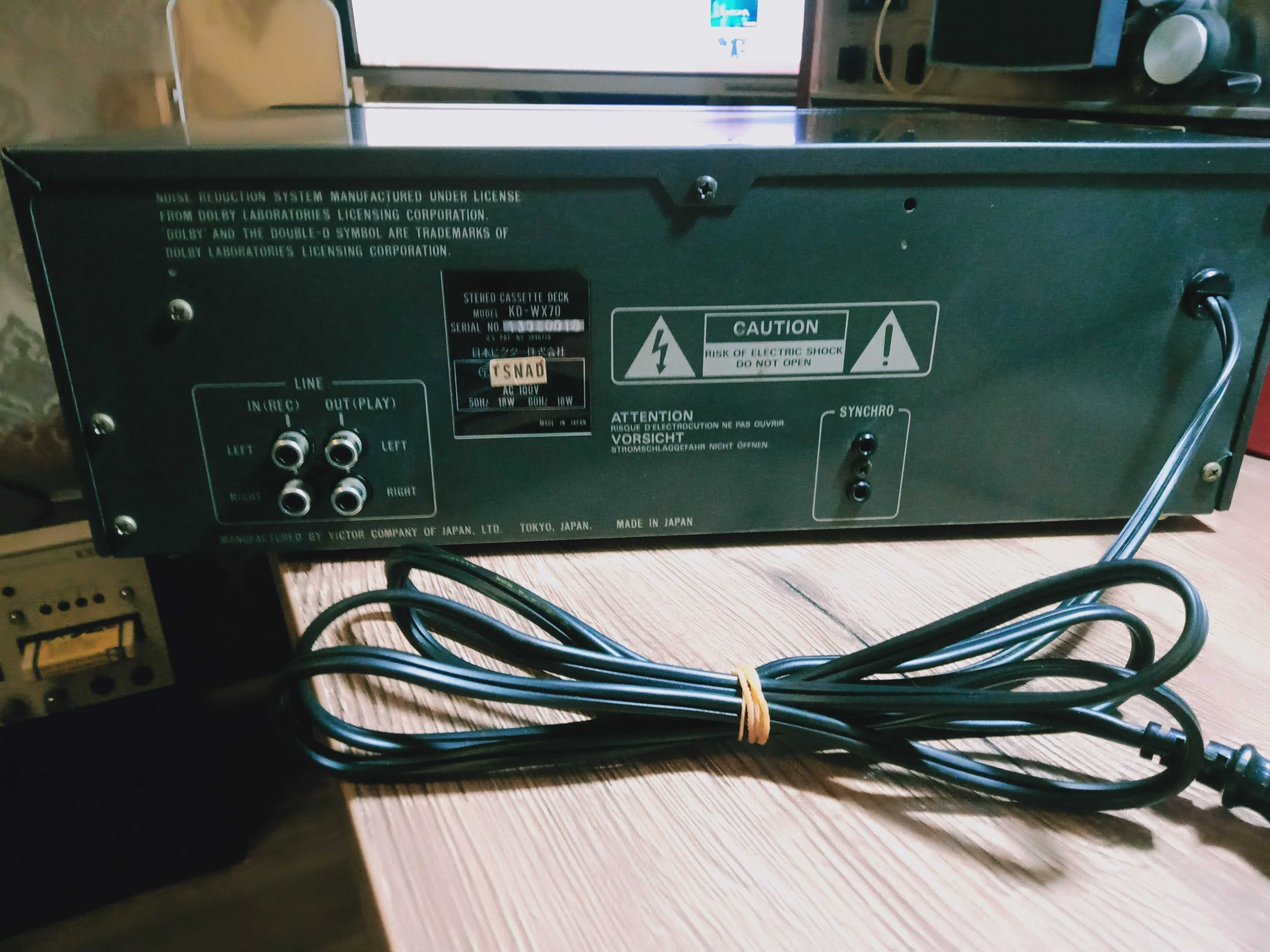 Кассетная дека VICTOR KD WX70  Marantz PMD510