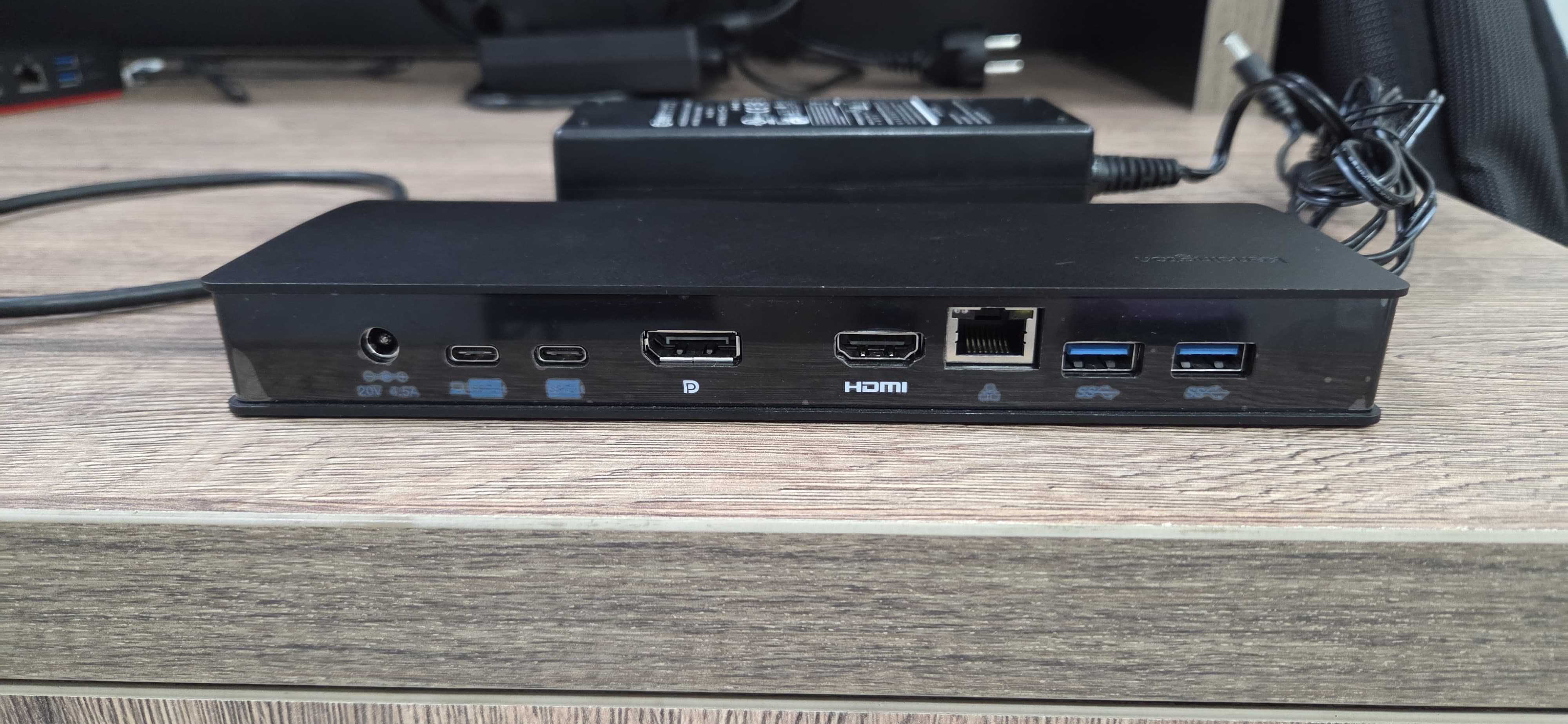 Док-станция Lenovo ThinkPad Thunderbolt 3 Dock Gen 2 и Kensington