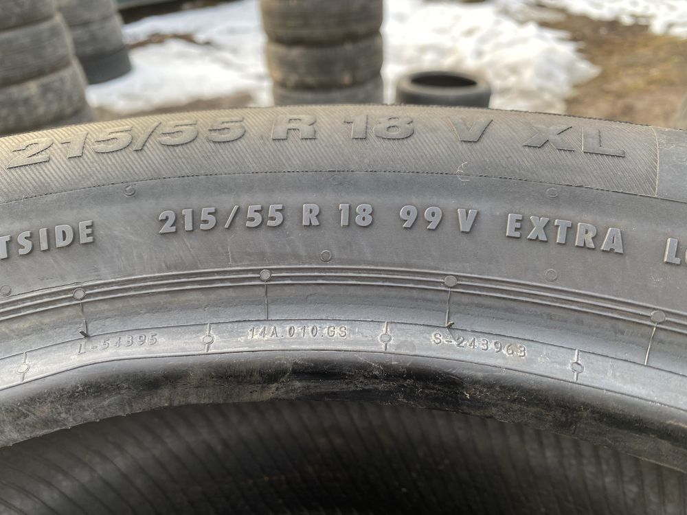 Комплект летние шины 215/55/18 215/55R18 Continental.