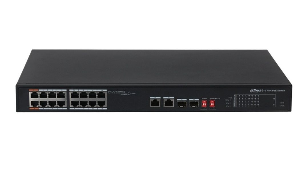 коммутатор poe Dahua DH-PFS3218-16ET-135