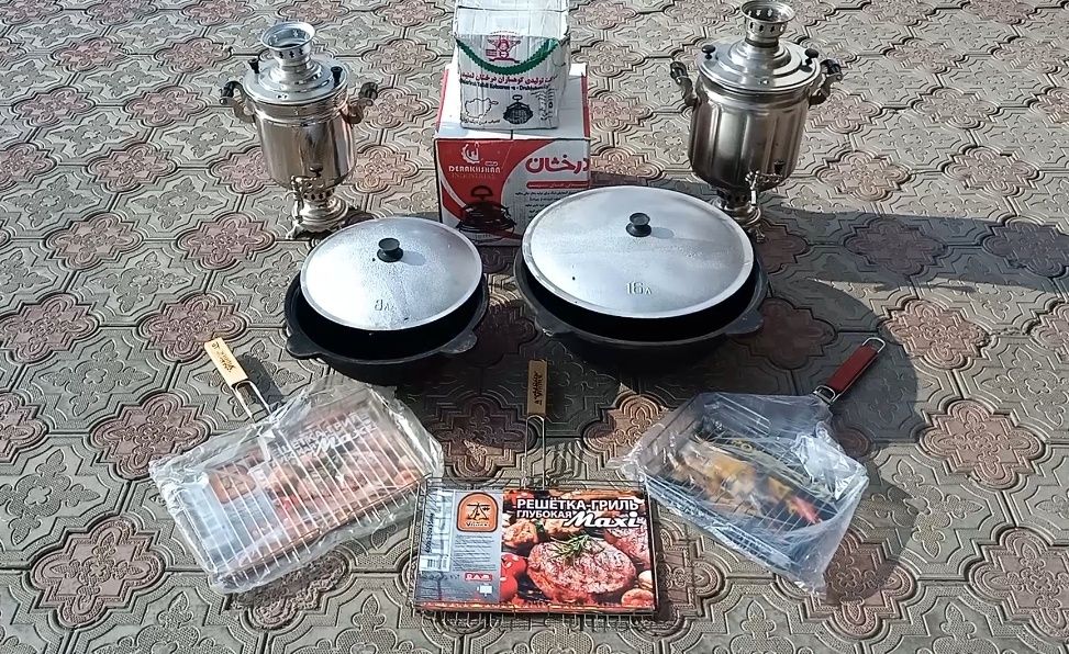 Чугунный Наманганский казаны из Узбекистана