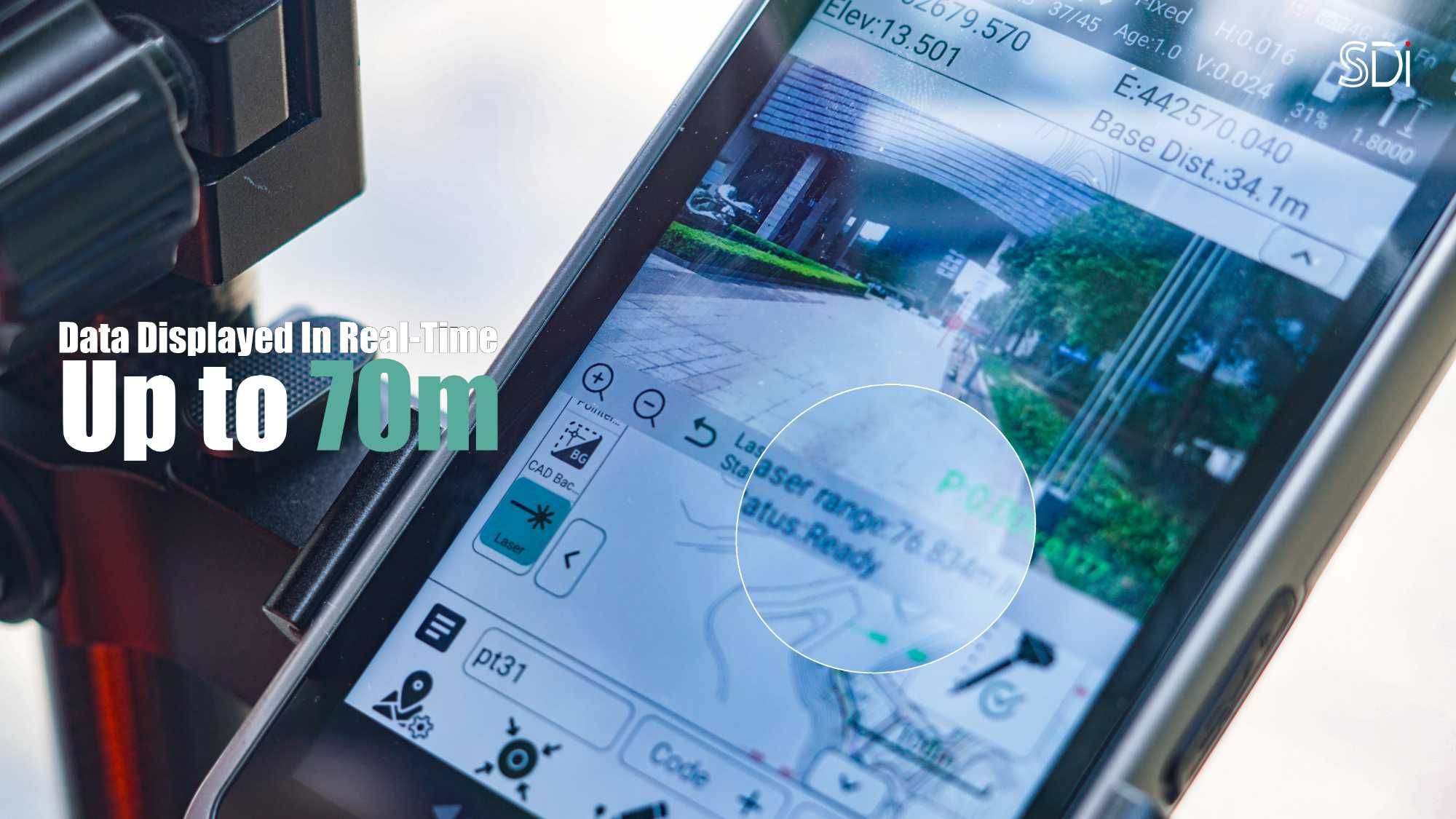 Gnss-приёмник Stec SDi с функцией лазерной съемки
