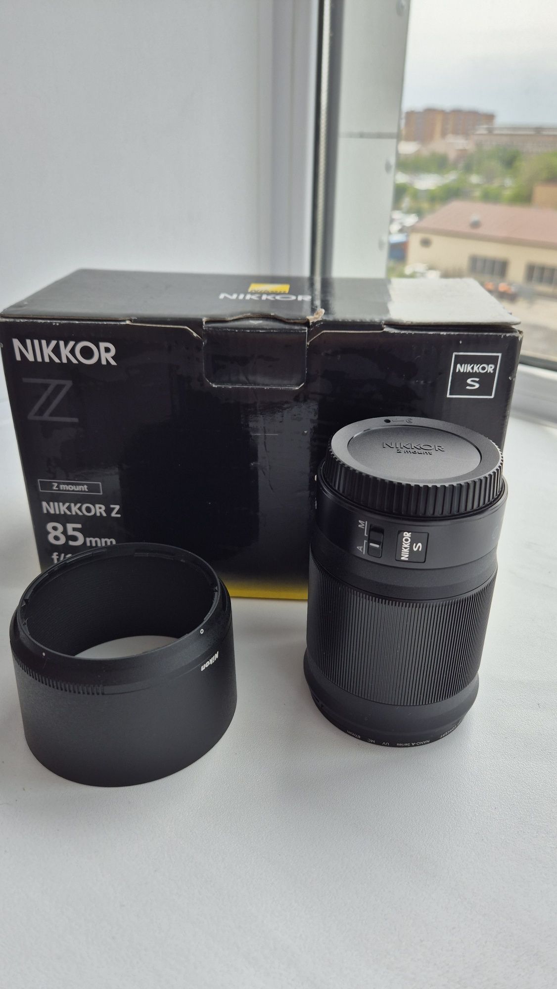 Объектив Nikon Z 85mm f/1.8 S Nikkor