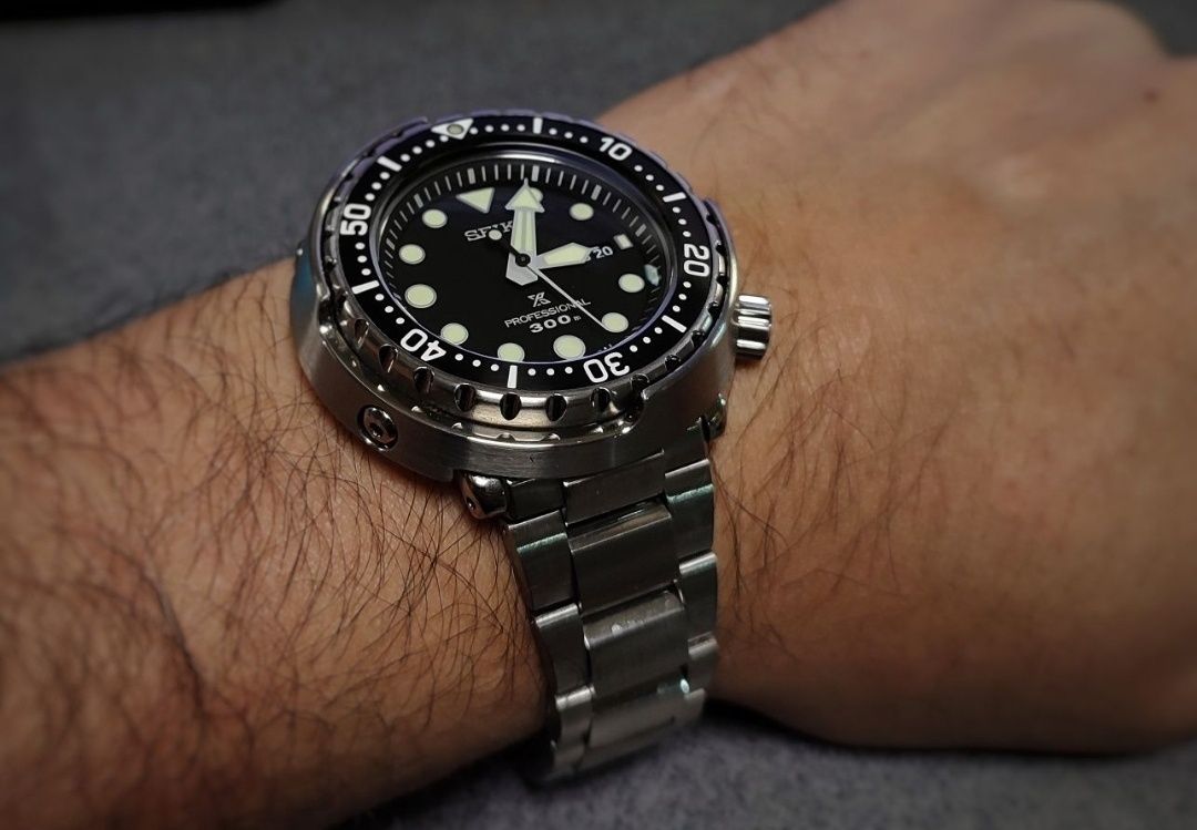 Легендарный Seiko Tuna MarineMaster, наручные часы