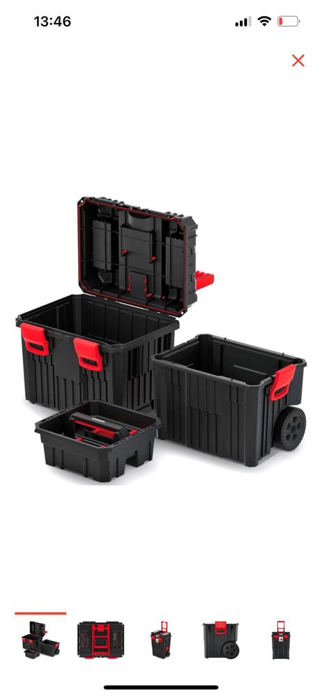Продам ящик-тележка 64x35x45 см  для инструментов